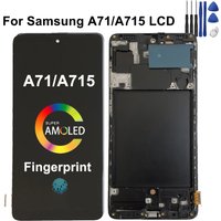 Super AMOLED For Samsung A71 Screen Replacement For Samsung A715 A715F A715FD LCD Display Touch Screen Digitizer Assembly