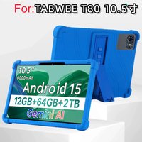 4 Thicken Cornors Soft Silicone Cover Case For Funda TABWEE T80 10.5" inch Case Shockproof Funda Kids