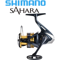 SHIMANO Reel SAHARA Spinning Fishing Reel 4+1BB 5.0:1/6.2:1 Ratio Metal Spool 3-11KG Power HGN Gearing Saltewater Fishing Reels