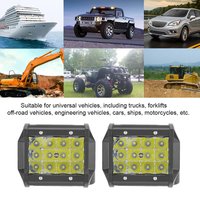 1 Pair 4inch 4-Row 36W LED Working Light Bar Driving Lamp Car Truck Modification 36W Car Work Light Car LED Work Light
