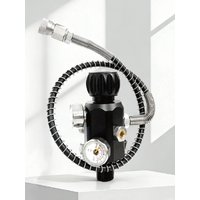 HPA Tank Charging Valve With Regulated Output,M18*1.5 High Pressure Refill Adapter Cylinder Valve With Regulated Output Pressur