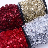 5M Christmas Star Fishing Line Artificial ABS Pearls Flower Beads Chain Garland Flowers Wedding Party Decoration Diy Accessories