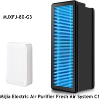H13 HEPA for Xiaomi Mijia Electric Air Purifier Fresh Air System C1 Composite Filter Element MJXFJ-80-G3 replacement Filter