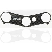 For Yamaha R6 R6S 2006 2007 2008 2009 Motorcycle Top Tank Protection Plate Fork Badge Steering Bracket Cover Decal Sticker R 6