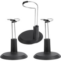 3PCS 15cm Metal Bracket Stand Doll Support Furniture Prop Up Dolls Toy Stand Support Prop Up Mannequin Model Display Holder