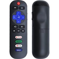 New Replacement Remote Control Fit for All Roku TV, Compatible for TCL Roku/Hisense Roku/Sharp (Not for Stick, Box or Speaker)
