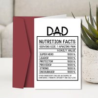1pcs Father's Day Appreciation Greeting Card With Envelope,Birthday Card For Dad,Grandpa,Express Love To Dad,Father's Day Gift