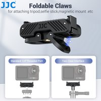 JJC Magnetic Quick Release Mount for DJI Osmo 360 Adapter for Action 5 Pro 4 3 Magnetic Quick Release Adapter Accessory Expand