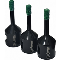 1/2/4/6/8/10pcs 6mm Diamond Drill Core Bits M14 Drilling Crown Granite Marble Tile Ceramic Hole Saw Diamond Drill Bits Set