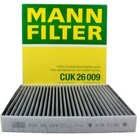 MANN – filtre de cabine CUK26009, pour VW Volkswagen Golf Sportsvan Tiguan Variantn, SKODA Octavia Superb, SEAT Leon III
