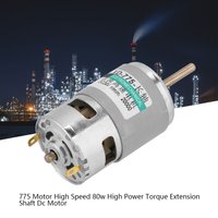775 Motor Extension Shaft Motor High Speed Motor 775 Motor High Speed 80w High Power Extension Shaft Motor 12v/ 24v