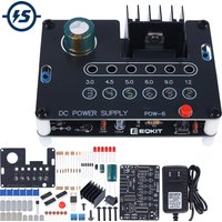 DIY Electronic Kit Step Down Power Supply Module Buck Voltage Converter AC15V/DC18V to DC 3/4.5/5/6/9/12V Soldering Practice