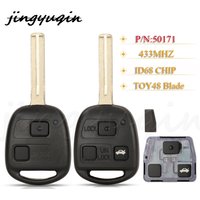 jingyuqin 2/3 Buttons Remote Key 433Mhz ID68 Chip P/N: 50171 For Lexus ES300 GS300 GS400 IS300 LS400 With TOY48 Blade