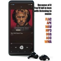 Famue 1080P andriod 13/15 wifi MP3/MP4 player,hifi lossless music,bluetooth,электронная книга,spotify,play store,6G+64G,5.2-inch