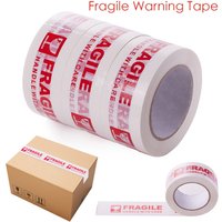 Toughness Express Box Logistics Adhesive Fragile Warning Tape Carton Sealing Package Tape