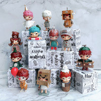Pop Mart Hirono Little Mischief Series Blind Box Toys Kawaii Anime Action Figure Surprise Mystery Box Dolls Gift
