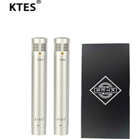 Overhead Condenser Microphone, Pencil Stick Cardioid Condenser Mic for Hi-Hat, Percussions, and String Instruments C02