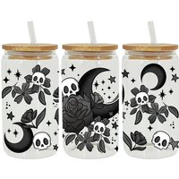 3D UV DTF Halloween Printed Transfers Stickers 16oz Cup Wraps For DIY Glass Ceramic Metal Leather Etc. D31257