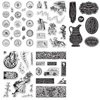 NEW Tool Background Clear Stamp /Seal For DIY Scrapbooking/photo Album Decorative Clear Stamp Sheets A6507