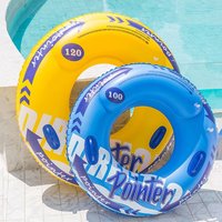 Thickened Inflatable Swim Ring Pool Float Swim Accessory Adults Swim Tube For Water Sports Swimming Circle Swim Float