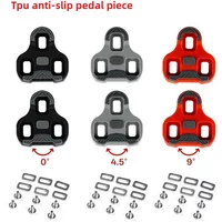 For KEO Bike CC for LOOK KEO Road Bicycle Pedals Cleat Self-locking 0/4.5/9 Degree Cycling Shoes Cleats Pedal Clip