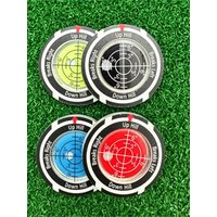 Golf Level Used For Slope Measurement Height Measurement Circular 39mm Cap Clamp Ball Position Marker Golf Player Gift