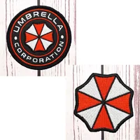 UMBRELLA tactics embroidery patch Hook & Loop Sew on Embroidery Military Badge