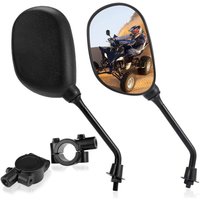 Motorcycle rearview mirror 8mm M8 electric vehicle reversing mirro Scooter Electrical Motor E-Bike Back Side Convex mirrors