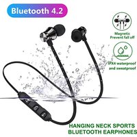 Magnetic Bluetooth 4.2 Wireless Earphone Sports Headset Waterproof Earbuds Neckband Headphone With Mic For iPhone Huawei Phone