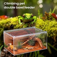 Spider Enclosure Transparent Reptile Terrarium Tank Habitat with Ventilation for Tarantula Gecko Snake Frog Scorpion Lizard image 4