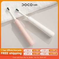 DOCOLAB Electric Toothbrush sonic vibration brush 3-gear Mode USB Charging IPX7 Waterproof Personal care appliances
