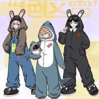 Anime Fuchs Pyjamas Cosplay Kostüm Erwachsene Männer Frauen Overalls Cartoon Winter Flanell Hause Nachtwäsche