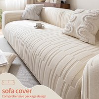 Housse de canapé en tissu jacquard élastique, housse extensible pour canapé sectionnel en forme de L, housse d'angle pour la maison, 1/2/3/4/5 places