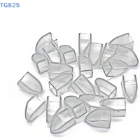 【AN】【AN】10PCS Nipper Cover Protective Sleeve for Nail Cuticle Scissors Manicure Pedicure Tools Dead Skin Tweezers Cap