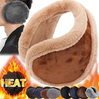 AliExpress NONE Thicken Fur Earmuffs Men Women Winter Velvet Ear Cover Outdoor Cycling Skiing Warm Plush Fleece Ear Muffs Antibruit Protector