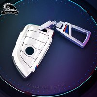 NEW ABS Car Remote Key Case Cover Shell Fob For BMW F10 F20 F30 G20 G30 F15 F16 F34 F35 F36 X1 3 5 Series Holder Accessories