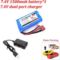 SG116 MAX 7.4V 1500mAh Li-ion Battery for SCY-16101/16102/16103/16201/16301/16302 JJRC Q130 Wltoys 104009 12428 RC Cars