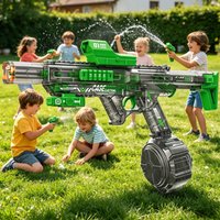 Electric Water Gun Toy Full Automatic Water Blaster Continuous Shooting Games Large Capacity Drum for Outdoor Water Fights