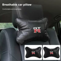 Car Headrest Cover Auto Seat Cover Head Neck Rest Pillow Car Accessories for Nissan Tiida Sylphy Teana Almera Qashqai J10 J11