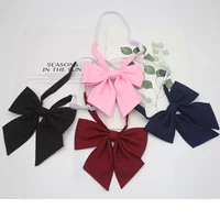 Uniform Bow Ties Pink Plaid Tie Japanese JK Plaid Bow Tie Student Tie Girls Mindfulness Bow Tie Women College Style Accessories
