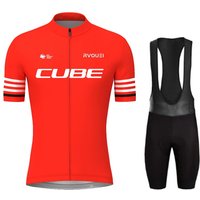 AliExpress RVOUEI CUBE Rvouei Cube Pro Summer Cycling Jersey Set Summer Breathable Bicycle Men's MTB Bike Clothing Maillot Ropa Ciclismo Uniform Suit