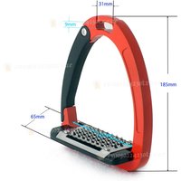 Horses Safe Anti-Slip Shock Absorbing Stirrups For Horse Riding Equestrian Equipment
