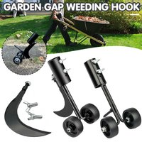 Adjustable Garden Weeding Hook Courtyard Roller Gap Weed Killer Remove Grass Tool Without Bending Over Crevice Weeder