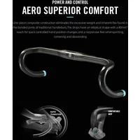 AliExpress 2025 RYET Carbon Road Bike Handlebar RHM Rapid Hand Movement Drop Bar 31.8mm 400/420/440/460mm Width for Racing Cycling Parts