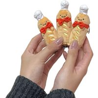 9cm Sumikkogurashi French Baguette Plush doll Plush pendant Lovers Key buckle Cartoon Anime periphery Children Toy Holiday gift