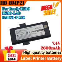 HB-BMP21 7.4V 2600mAh 19.24Wh Type-C Charging Large Capacity for Use with Brady Printer M210 M210-LAB and BMP21-PLUS