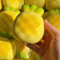 Pineapple Squeeze Taba Squishy Toy Kawaii Cream Yellow Squishies Fidget Toy Fruits Vegetables Soft Girl Birthday Gift Toy