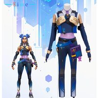 Game VALORANTT Neon Cosplay Costume Women Combat Outfits Top Pants Halloween Uniforms Party Suit Anime Clothings Custom Made