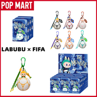 POP MART The Monsters Labubu FIFA World Cup Football Shaped Mini Bag Blind Box Soccer Peripheral Mystery Box Gift For Collectors