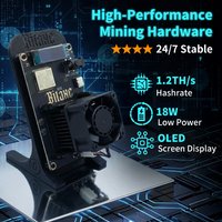 Nouvelle machine de minage de crypto-monnaies Bitaxe Gamma 601 2026, 1.1-1.2 TH/s, 25W, mineur Bitcoin open source avec alimentation, Bitaxe Solo Miner